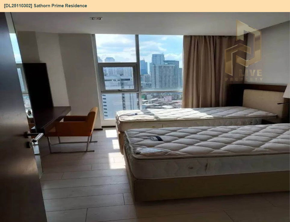 picture DL25110302 Condo for rent, Sathorn Prime Residence near BTS Surasak, ready to move in, call urgently 0638692663 LineID @897iyzll - 10/10