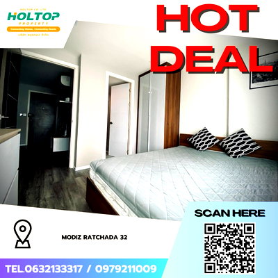 Condos for rent : #Z3106💥 101168 🔥Condo for rent: Modiz Ratchada 32