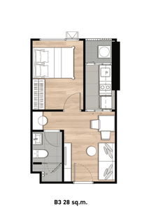 คอนโดบางแสนใกล้ม.บูรพา เดินไปเรียนได้แค่ 400 เมตร