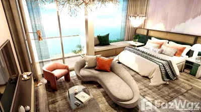 Condos for sale : 1 Bedroom sea view Condo for sale at Arom Jomtien 5867145