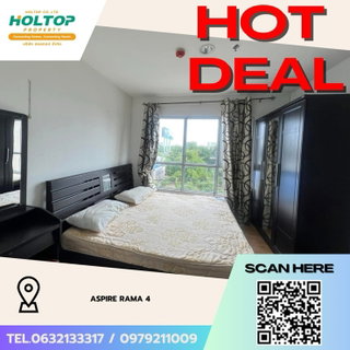 รูปภาพ #Z3075💥 071168 🔥Condo for rent: Aspire Rama 4 