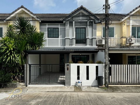 Pruksaville Village, Lakkongsi - Ratsada, Samkong, behind the power plant, connected to many routes. Responding to every lifestyle of city people