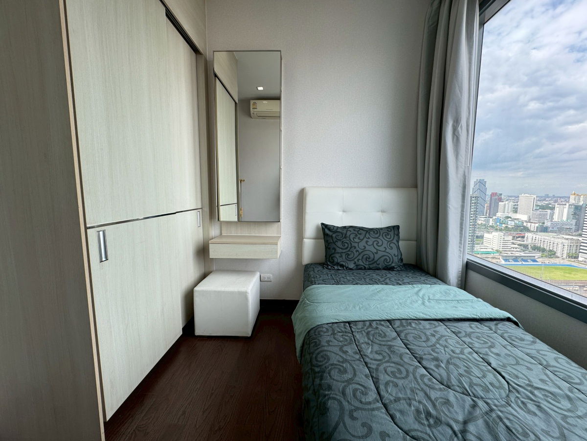 รูป Q Asoke Rare Unit 2 Bedrooms | 2 Bathroom | Fully Furnished Prime location next to MRT Phetchaburi - รูปที่ 4/11