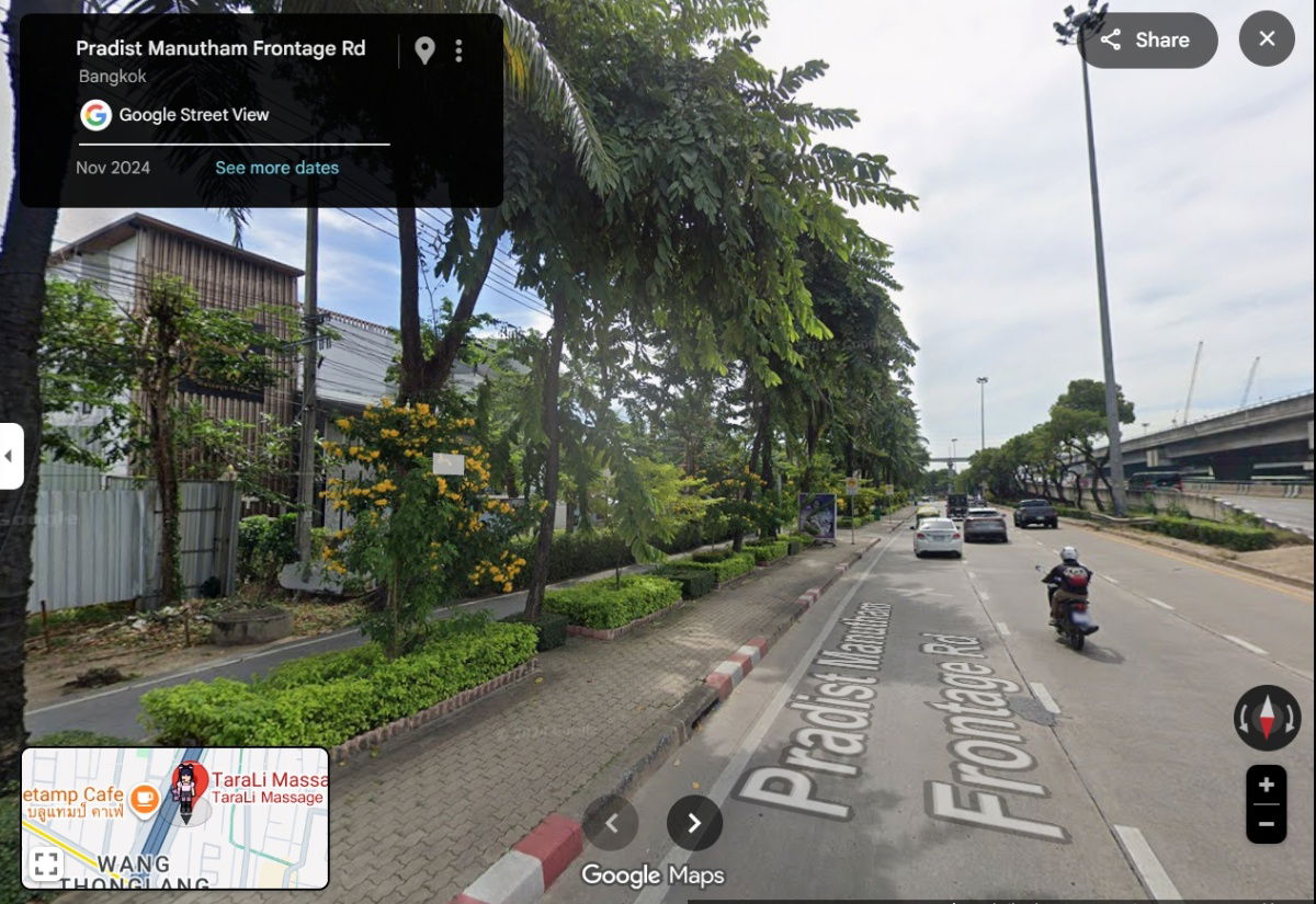 รูป Line : @thebrokerage อาคารพาณิชย์ 3 ชั้น ติดริมถนนประดิษฐ์มนูธรรม 450 ตรม. 150,000 บาท - รูปที่ 4/6