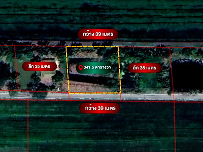 ที่ดิน เมืองฉะเชิงเทรา ฉะเชิงเทรา : ที่ดินซอยจินาพันธ์ใกล้วัดหนามแดง ฉะเชิงเทรา เนื้อที่ 341.5 ตารางวา