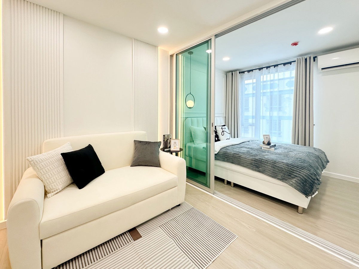 picture S824 [For Sale] Plum Condo Ramkhamhaeng 60 Interchange 💰 Price only 1,490,000 baht 🚆 MRT Lam Sali Intersection Station - 3/10