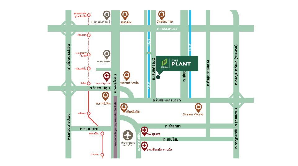 รูป [เจ้าของ ปล่อยเอง] The Plant รังสิต-คลอง 2 บ้านมือ 1 ลากกระเป๋าเข้าอยู่ (Line ID. cnpreaw) - รูปที่ 23/23