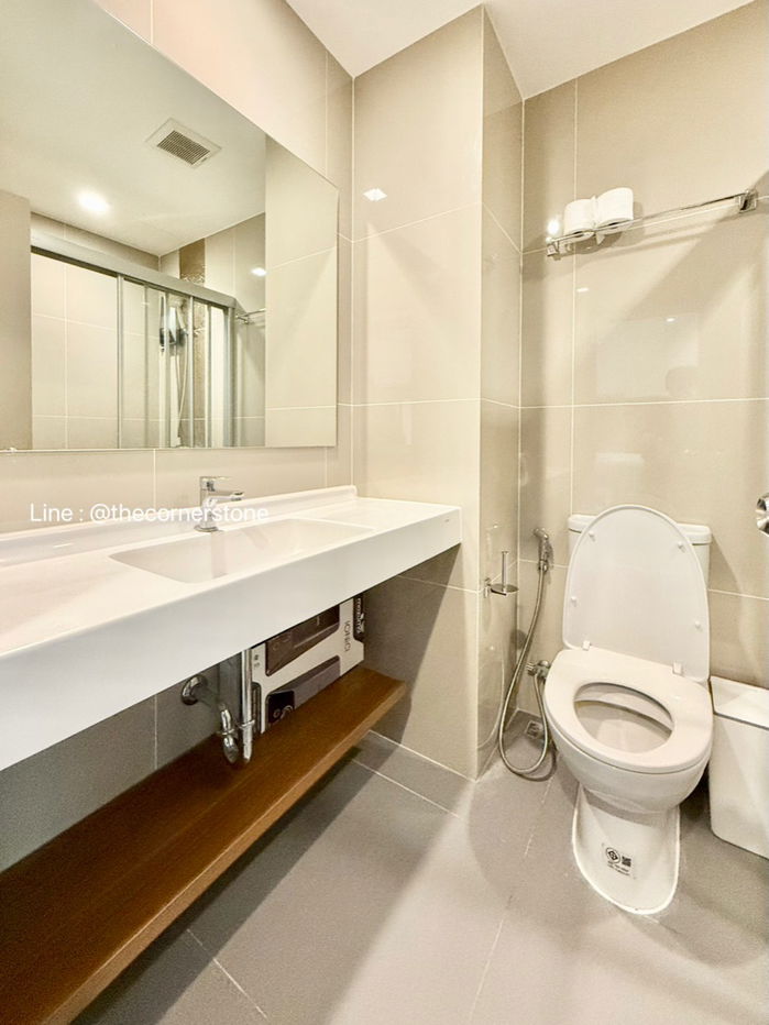 รูป พร้อมให้เช่า❗️ราคาพิเศษ  𝟏𝟓,𝟓𝟎𝟎  บาท❗️"𝐈𝐝𝐞𝐨 𝐑𝐚𝐦𝐚 𝟗 - 𝐀𝐬𝐨𝐤𝐞" 26 ตร.ม. ชั้น 19 , ใกล้ MRT-พระราม 9  [250283] - รูปที่ 13/15