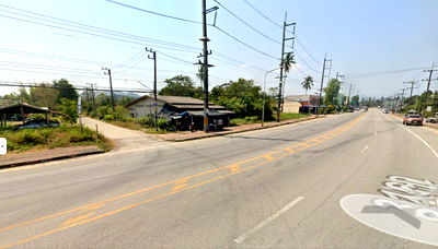 ที่ดิน บางสะพาน ประจวบคีรีขันธ์ : ขายที่ดินฉโนดสวย ติดถนนใหญ่ใกล้ตลาด 7-11 เทศบาลร่อนทอง