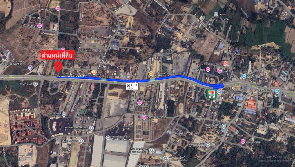 รูป ‼️ให้เช่าที่ดิน ตำบลบึง อำเภอศรีราชา‼️ ที่ดินสวย ราคาดี✨ - รูปที่ 6/9