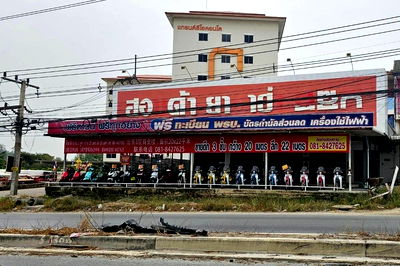 อาคารพาณิชย์ นิคมอมตะซิตี้ : ขายอาคารพาณิชย์ 5 คูหา 3 ชั้น อ.ปลวกแดง จ.ระยอง ทำเลดีแหล่งค้าขาย ติดถนนใหญ่