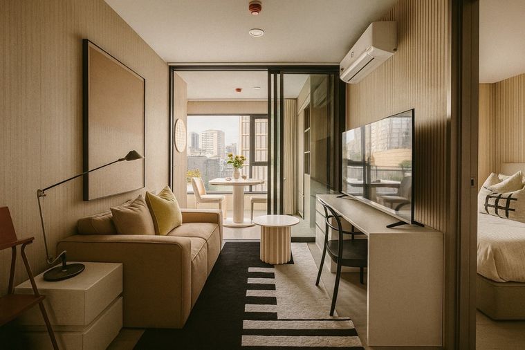 🌆 ให้เช่า Aspire Onnut Station 1 Bed Plus | เพียง 200 ม. ถึง BTS อ่อนนุช | ครบทุกฟังก์ชัน พร้อมเข้าอยู่ @90condo 🌃