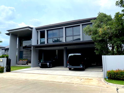 เช่าบ้านเดี่ยว เขตบางกะปิ :  P0372 ให้เช่า บ้านหลังมุม โครงการเศรษฐสิริ กรุงเทพกรีฑา 2 (Setthasiri Krungthep Kreetha 2)