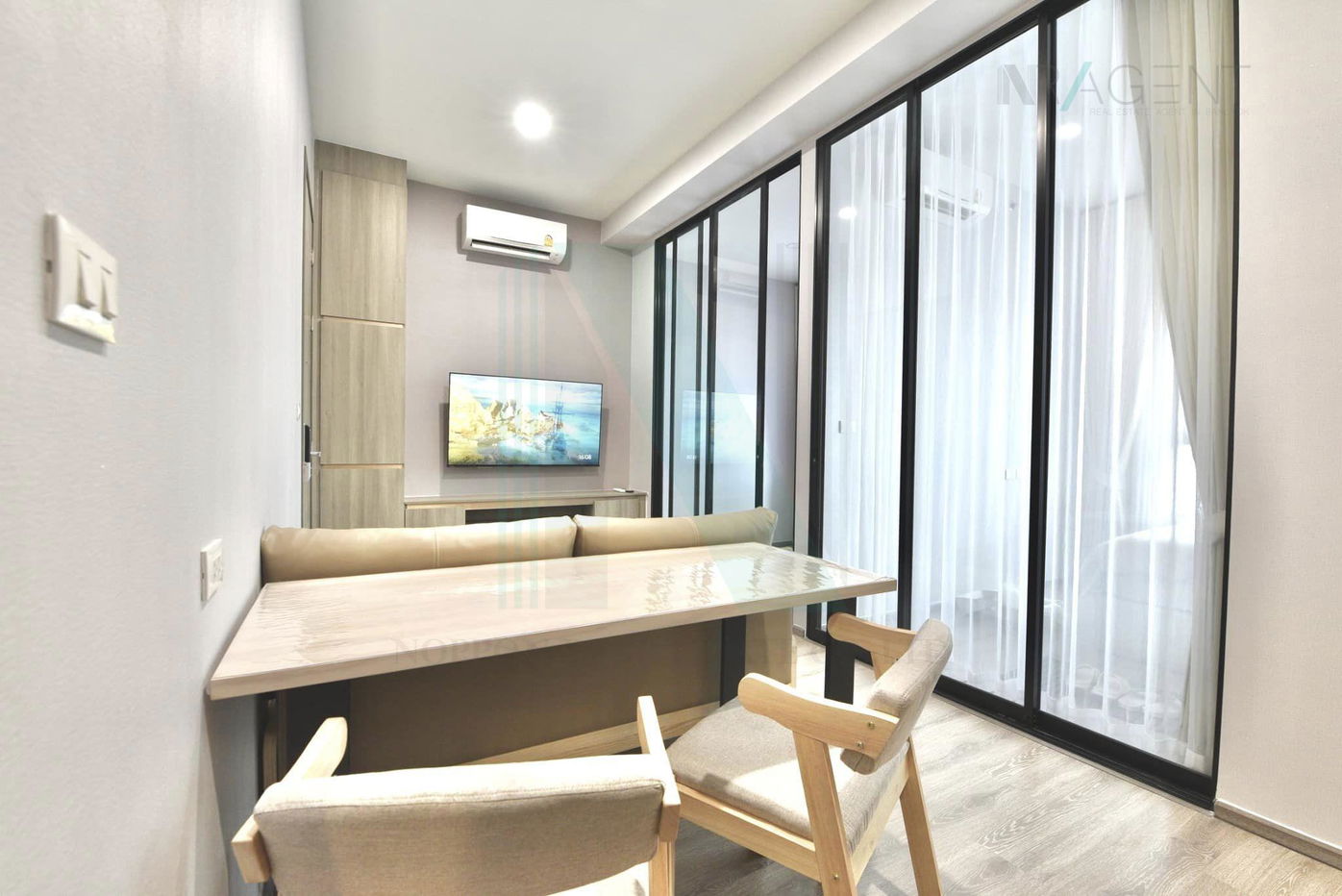 รูป ให้เช่าคอนโด ไนท์บริดจ์ เกษตร โซไซตี้ อาคาร A ชั้น 5 1 ห้องนอน ขนาด 34 ตรม ใกล้ ตลาดบางเขน - รูปที่ 1/8