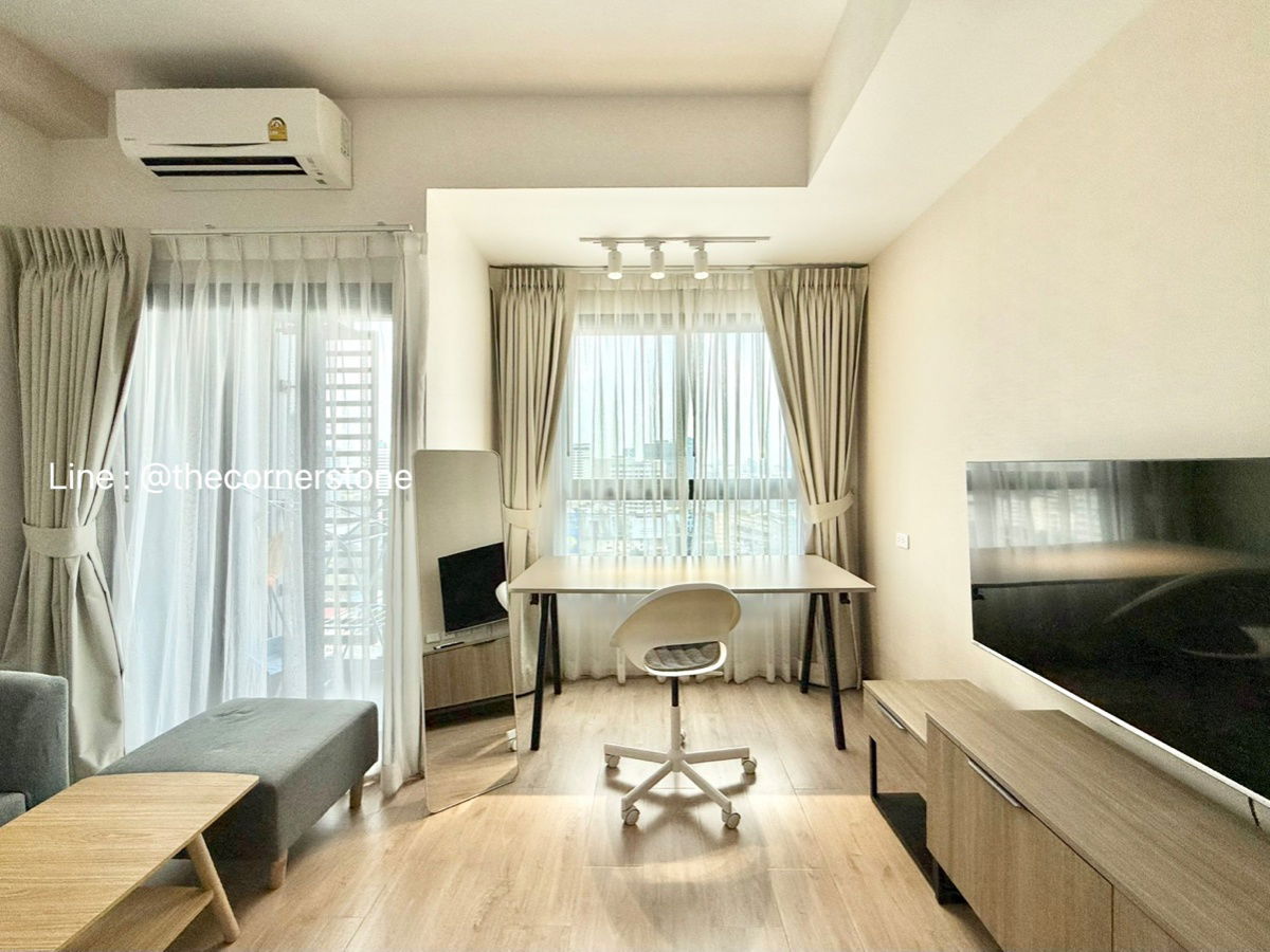 รูป พร้อมให้เช่า❗️ราคาพิเศษ  𝟏𝟓,𝟓𝟎𝟎  บาท❗️"𝐈𝐝𝐞𝐨 𝐑𝐚𝐦𝐚 𝟗 - 𝐀𝐬𝐨𝐤𝐞" 26 ตร.ม. ชั้น 19 , ใกล้ MRT-พระราม 9  [250283] - รูปที่ 7/15