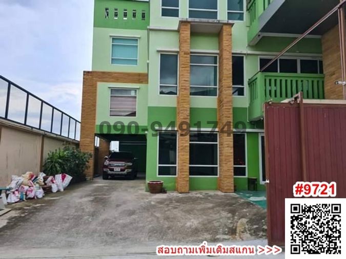 Office building for rent, 4 floors, Soi On Nut 66, Prawet District **Suitable for a home office**