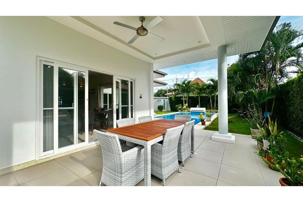 รูป [920011003-106] ขายบ้านหัวหินหรู 3 ห้องนอนพร้อมสระว่ายน้ำ - รูปที่ 25/35