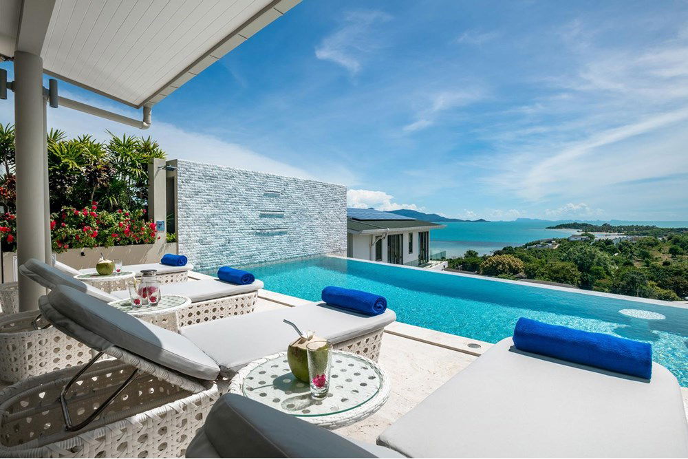 รูป [920121063-122] Spectacular luxury sea view villa with access to private beach - รูปที่ 1/45
