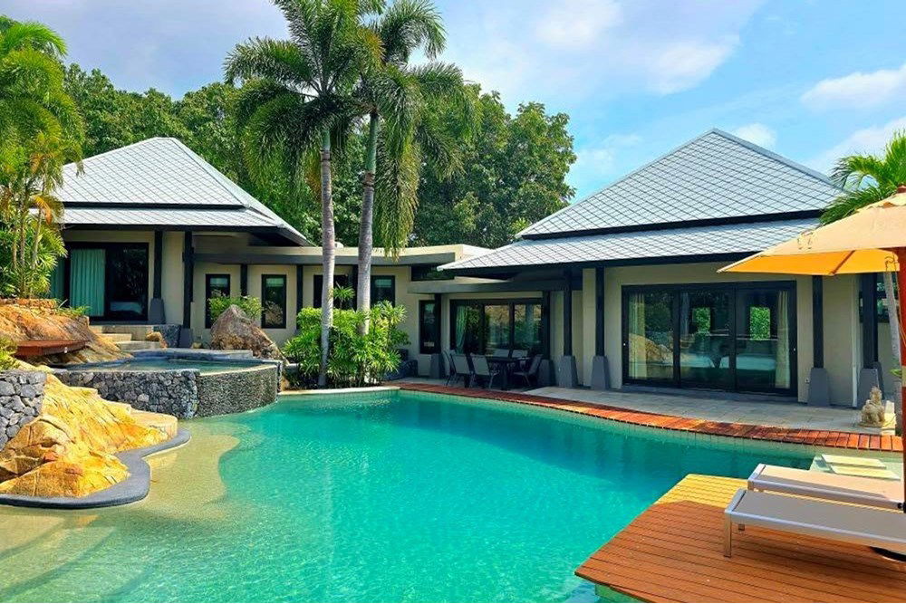 รูป [920121018-311] วิลล่าสระว่ายน้ำ 3 ห้องนอนพร้อมสวนขนาดใหญ่และวิวทะเล ใกล้ ร.ร.นานาชาติ - รูปที่ 8/80