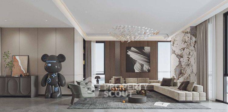 picture 3-BR Condo at Sapphire Luxurious Condominium Rama III close to Phra Ram 3 (ID 1299840) - 1/5