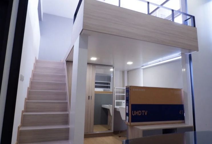 ✨ 2 ชั้น ห้องDuplex คอนโด Chewathai Residence อโศก 35 ตรม ชั้น 22 ใกล้ MRT พระราม 9  🏡💖