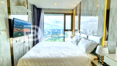 คอนโดให้เช่า : ให้เช่า คอนโดหรูในพัทยา The Riviera Jomtien - ชั้นสูง วิวเมือง พร้อมเฟอร์นิเจอร์และเครื่องใช้ไฟฟ้า