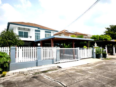 บ้านเดี่ยว เซ็นทรัล พลาซ่า เวสต์เกต : ขายบ้านเดี่ยว 2   ชั้น ตกแต่งใหม่ พร้อมมอยู่ หลังใหญ่   โครงการพฤกษาวิลเลจ10 พระราม5-บางใหญ่