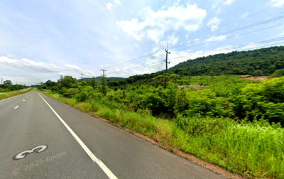 ที่ดิน เมืองตราด ตราด : ที่ดินติดถนนสุขุมวิท หน้ากว้าง 120 เมตร อำเภอเมืองตราด เนื้อที่ 20 ไร่ Call : 081-874-7072
