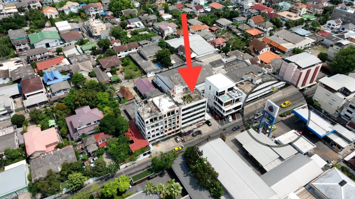 picture Sell office building commercial district at Sutthisan Vinitchai Ratchada Road. Area 104 sq.w. Usable area 1,600 sq.m. 5 floors 1 Elevator - 1/20