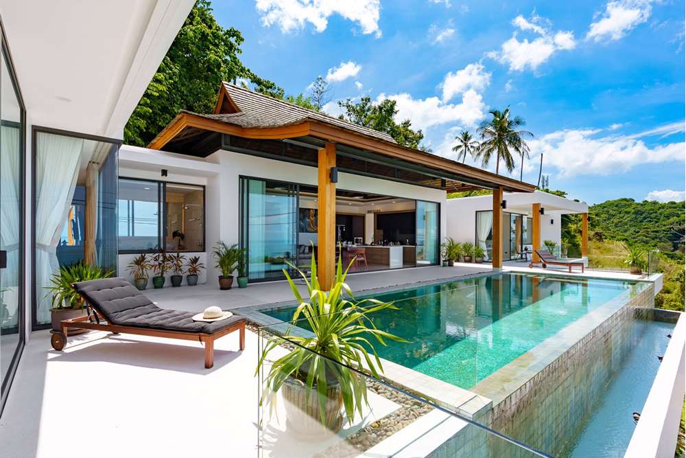 รูป [920121001-2296] Seaview 4-Bedroom Pool Villa for Rent in Chaweng Noi, Koh Samui - รูปที่ 6/13