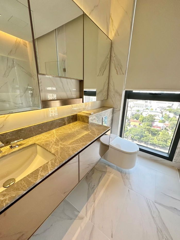 รูป ขายหรือเช่าคอนโด The Reserve Sathorn ชั้น 24 แต่งครบ พร้อมอยู่ ใกล้ BTS ช่องนนทรี - BRT สาทร - รูปที่ 9/16