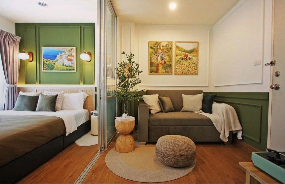 picture Urgent sale ✨ LUMPINI VILLE ONNUT - PHATTHANAKAN ✨ Convenient transportation, near Airport Link Ramkhamhaeng - 4/10