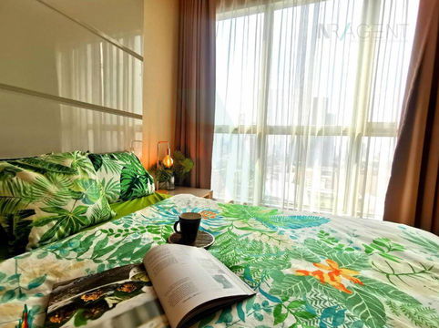 🚩 For Rent Condo THE ADDRESS ASOKE Building 1, Floor 18,1 bed room, Room size 46 sqm