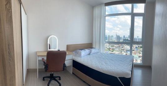 Supalai Premier Si Phraya Samyan【𝐒𝐄𝐋𝐋 & 𝐑𝐄𝐍𝐓】🔥Large 2-bedroom unit, bright tones, million-dollar view.🔥 Contact Line ID: @hacondo