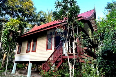 เช่าบ้านเดี่ยว เกาะพะงัน สุราษฎร์ธานี : [920621001-24] บ้านเช่าใกล้หาด บรรยากาศสงบในเกาะพะงัน