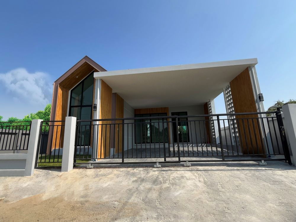 รูป ขายบ้านเดี่ยวชั้นเดียว โครงการทริลเลียนเฮ้าส์ ( Trillion House ) บนพื้นที่ 50 ตรว. ซอยเชื่อมสัมพันธ์ 20 เขตหนองจอก ใกล้รถไฟฟ้าสายสีชมพู - รูปที่ 1/11