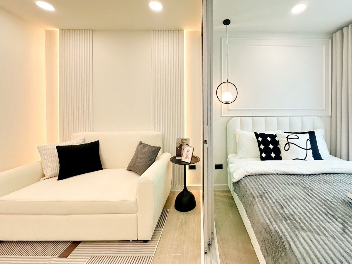 picture S824 [For Sale] Plum Condo Ramkhamhaeng 60 Interchange 💰 Price only 1,490,000 baht 🚆 MRT Lam Sali Intersection Station - 1/10