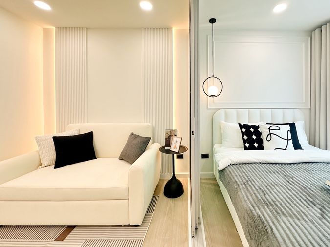 S824 [ขาย] Plum Condo Ramkhamhaeng 60 Interchange 💰 ราคาเพียง 1,490,000 บาท 🚆 MRT สถานีแยกลำสาลี