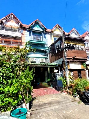 ทาวน์โฮม แจส กรีน วิลเลจ คู้บอน : B13605 ขายทาวน์เฮ้าส์ หมู่บ้านเสนาวิลล่า 1 คู้บอน เขตบางเขน กรุงเทพมหานคร