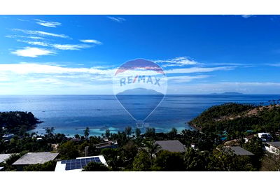 ที่ดิน เกาะพะงัน สุราษฎร์ธานี : [920621004-165] ขายที่ดินวิวทะเล - หาดยาว เกาะพะงัน