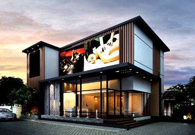 Shophouses for rent Town in town : Line : @thebrokerage Commercial building 3-storeys floor 450sqm. Praditmanutham Rd. 150,000 THB