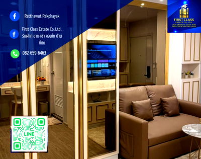 คอนโดให้เช่า :  🎉ให้เช่าห้องมุม Rare item มีความเป็นส่วนตัว แต่งหรู  คอนโด Regent บางนา ⭐️