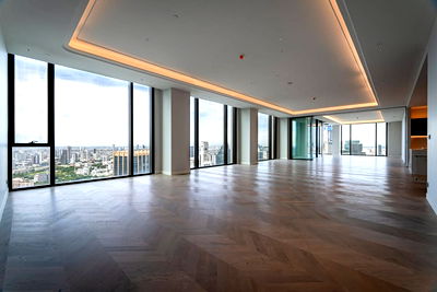 เช่าคอนโด สถานีรถไฟฟ้างามดูพลี : TA8543✨LineID @556ryccg🚞3 ห้องนอน 371 ตรม ชั้น43-44 วิวสวนลุมพินี ONE89 Wireless @ One Bangkok ใกล้สวนลุมพินี MRTลุมพินี