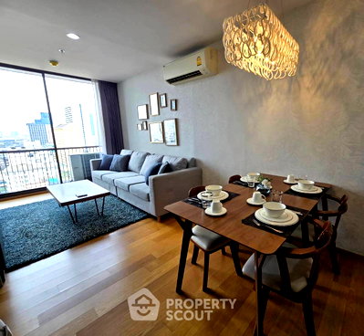 คอนโดให้เช่า : คอนโด 2-ห้องนอน ที่ โนเบิล รีโว สีลม ใกล้ BTS สุรศักดิ์ (ID 2076897)