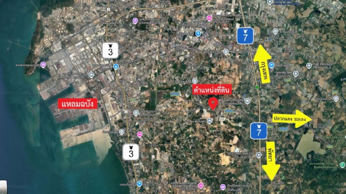 รูป ‼️ให้เช่าที่ดิน ตำบลบึง อำเภอศรีราชา‼️ ที่ดินสวย ราคาดี✨ - รูปที่ 3/9