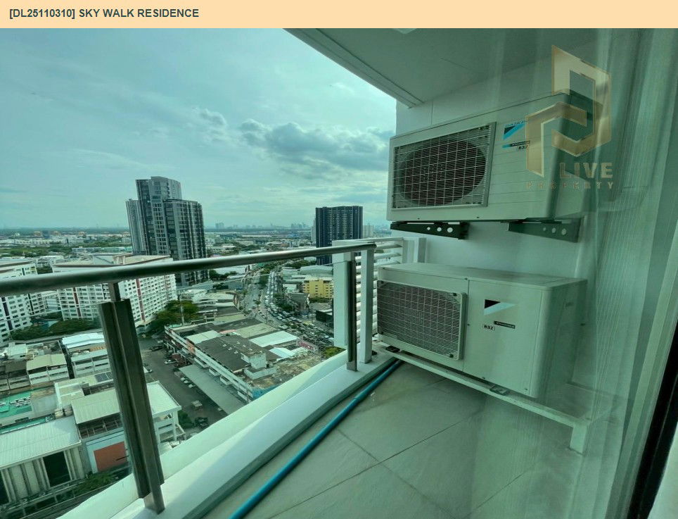 picture DL25110310 Condo for rent, Sky Walk Residence near BTS Phra Khanong, ready to move in, call urgently 0638692663 LineID @162cjixi - 9/11