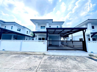 บ้านเดี่ยว เซ็นทรัล พลาซ่า เวสต์เกต : ขายบ้านเดี่ยวรีโนเวทใหม่ หมู่บ้านพร้อมจิตร ซอยวัดพระเงิน บางใหญ่ นนทบุรี มีบ้านพร้อมให้เลือก ทั้งหมด 6 หลัง พร้อมเข้าอยู่ได้ทันที