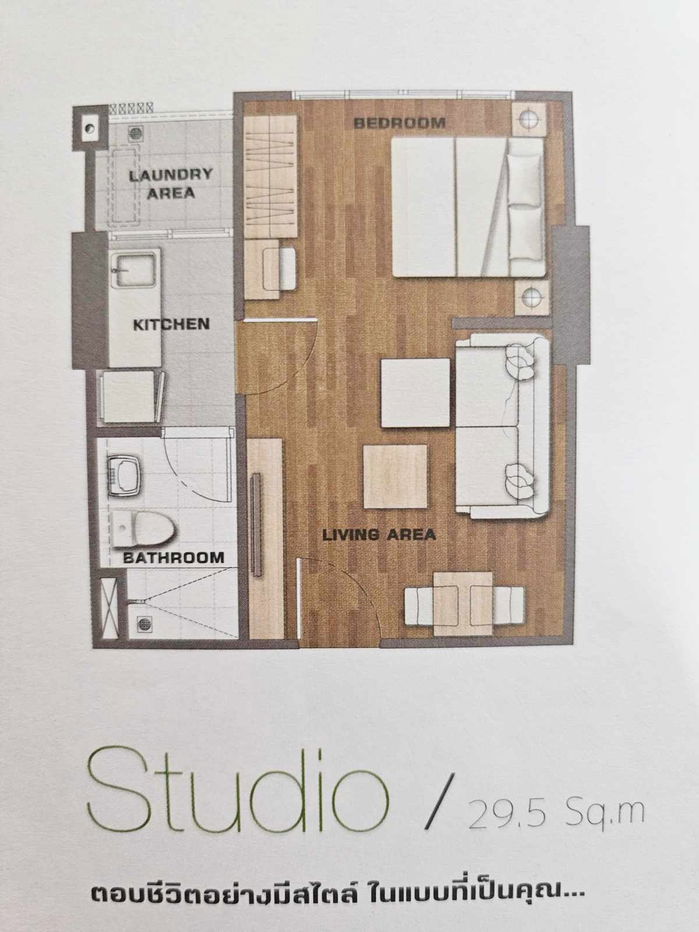 รูป ห้องว่าง❤️ราคาต่อรองได้✅สนใจห้องนี้ทักได้เลยนะคะ❣️❣️❣️ บางซื่อ💥เดอะ ทรี อินเตอร์เชนจ์ 🔴🟢🟡 - รูปที่ 6/7