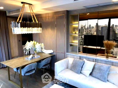 Condos for sale : High-Floor 2-BR 57 Sqm Ashton Chula Silom Near MRT Sam Yan (100m) (ID 2112779)