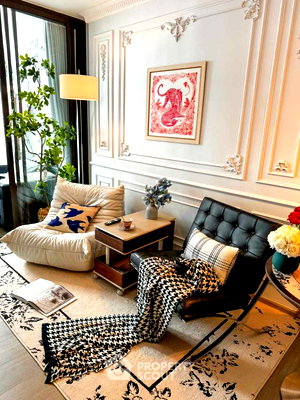 คอนโดให้เช่า : คอนโด 2-ห้องนอน ที่ ฟินน์ อโศก ใกล้ BTS อโศก (ID 2037576)